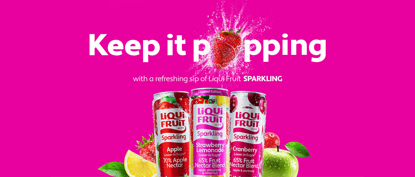 Keep it popping banner