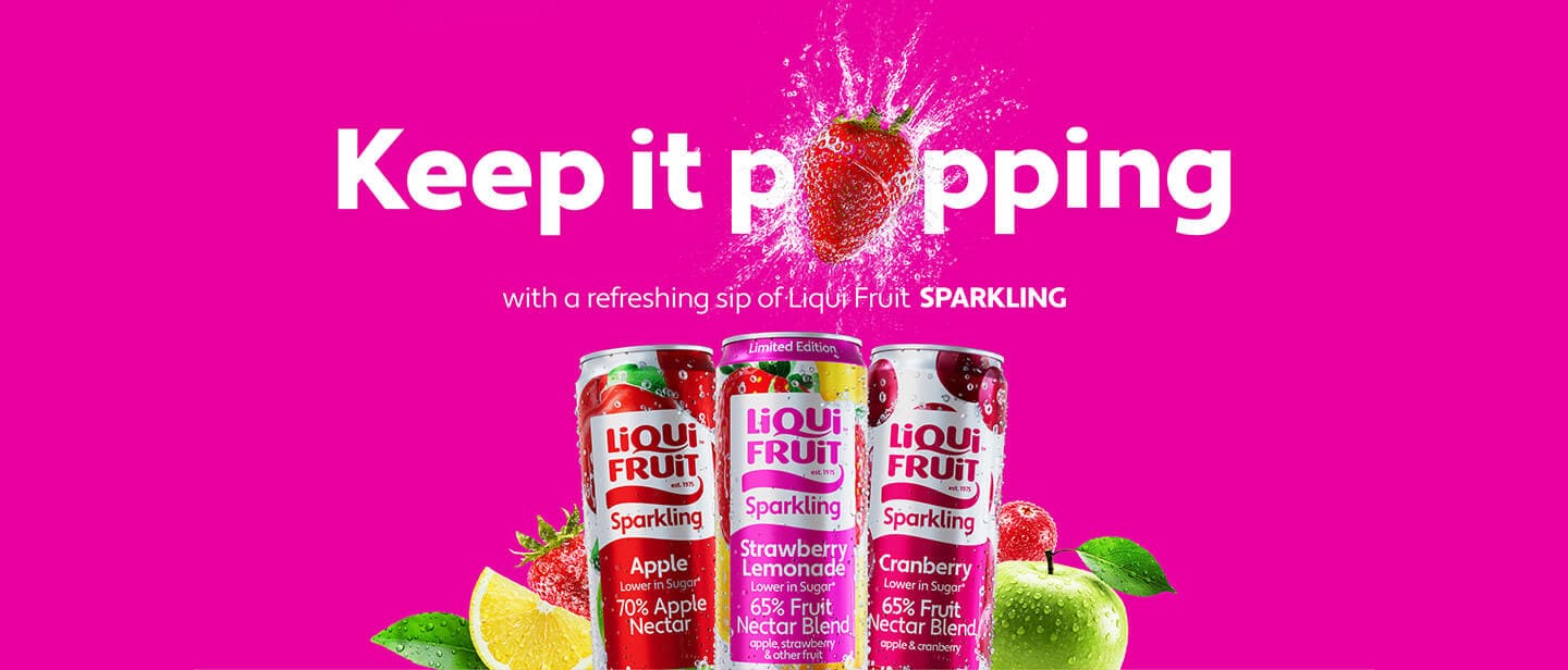 Keep it popping banner
